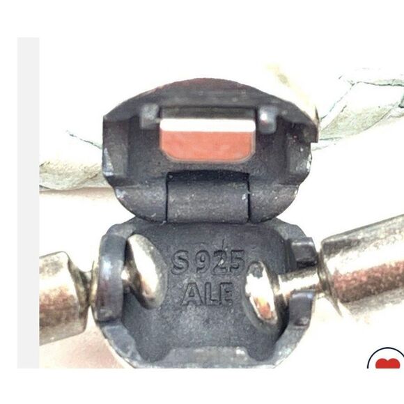 Pandora Sagittarius leather wrap bracelet with Pandora Charm - Picture 4 of 8